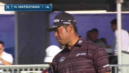 Hideki Matsuyama | Round 1 | 15th hole | Shot 4 | 2025 Farmers