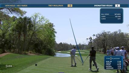 Trey Mullinax | Round 3 | 14th hole | Shot 1 | 2025 THE PLAYERS