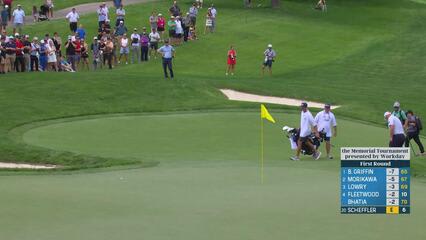 Scottie Scheffler | Round 1 | 7th hole | Shot 3 | 2025 the Memorial