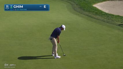 Doug Ghim | Round 1 | 11th hole | Shot 3 | 2025 Farmers