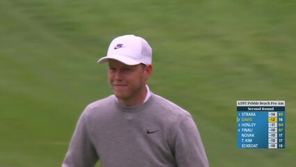 Cam Davis | Round 2 | 16th hole | Shot 4 | 2025 AT&T Pebble Beach