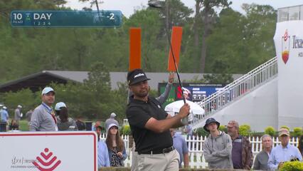 Jason Day | Round 2 | 10th hole | Shot 1 | 2025 Houston Open
