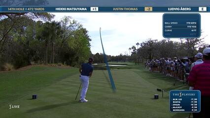 Justin Thomas | Round 2 | 14th hole | Shot 1 | 2025 THE PLAYERS