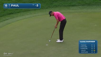 Jeremy Paul | Round 4 | 15th hole | Shot 3 | 2025 Valspar