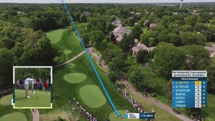 Ben Griffin | Round 3 | 5th hole | Shot 1 | 2025 the Memorial