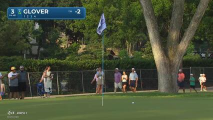 Lucas Glover | Round 3 | 3rd hole | Shot 3 | 2025 Charles Schwab