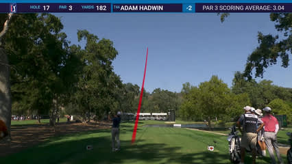 Adam Hadwin | Round 2 | 17th hole | Shot 1 | 2025 Procore