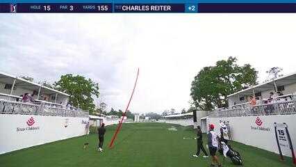 Charles Reiter | Round 2 | 15th hole | Shot 1 | 2025 Houston Open