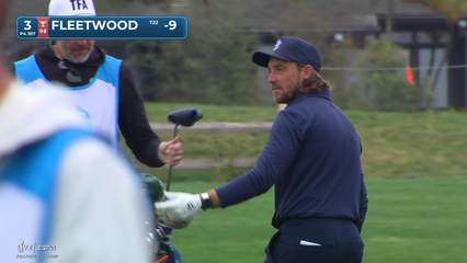 Tommy Fleetwood | Round 3 | 3rd hole | Shot 2 | 2026 AT&T Pebble Beach