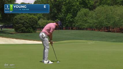 Cameron Young | Round 1 | 1st hole | Shot 4 | 2026 Truist Championship