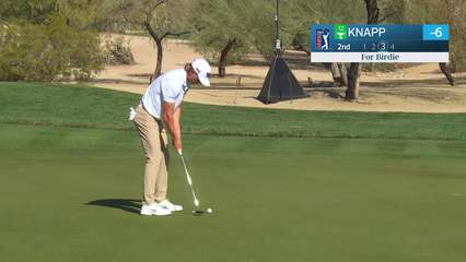 Jake Knapp | Round 3 | 2nd hole | Shot 3 | 2026 WM Phoenix Open