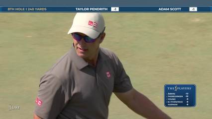 Adam Scott | Round 4 | 8th hole | Shot 3 | 2026 THE PLAYERS