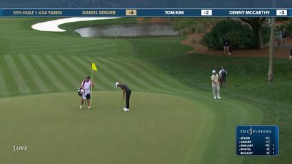 Daniel Berger | Round 4 | 5th hole | Shot 4 | 2025 THE PLAYERS