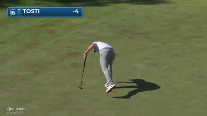 Alejandro Tosti | Round 2 | 16th hole | Shot 3 | 2025 John Deere