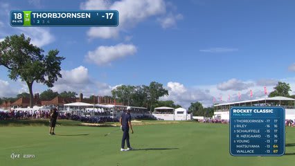 Michael Thorbjornsen | Round 4 | 18th hole | Shot 2 | 2026 Rocket Classic