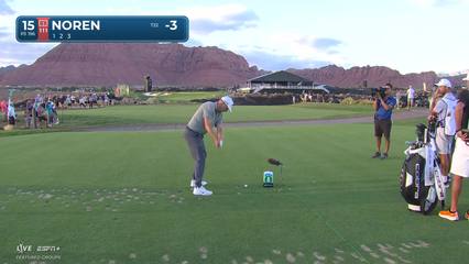 Alex Noren | Round 1 | 15th hole | Shot 1 | 2025 Bank of Utah