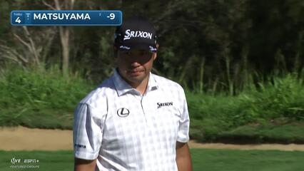 Hideki Matsuyama | Round 2 | 4th hole | Shot 3 | 2025 The Sentry