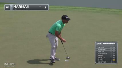 Brian Harman | Round 1 | 15th hole | Shot 2 | 2025 TOUR Championship