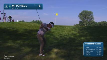Keith Mitchell | Round 3 | 4th hole | Shot 3 | 2025 John Deere