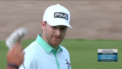 Brian Campbell | Playoff 2 | 18th hole | Shot 3 | 2025 Mexico Open