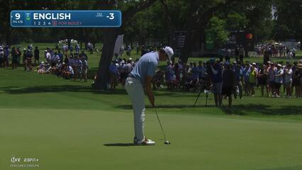 Harris English | Round 2 | 9th hole | Shot 5 | 2025 Charles Schwab