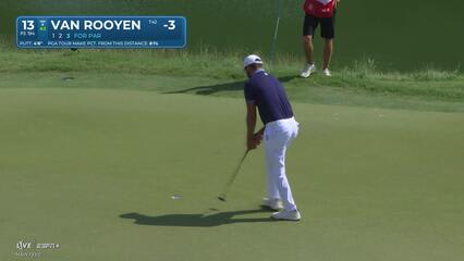 Erik van Rooyen | Round 4 | 13th hole | Shot 3 | 2025 Charles Schwab