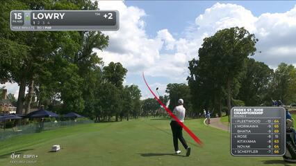 Shane Lowry | Round 2 | 15th hole | Shot 1 | 2025 FedEx St. Jude