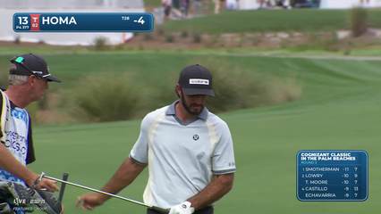 Max Homa | Round 3 | 13th hole | Shot 2 | 2026 Cognizant Classic