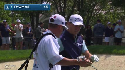 Justin Thomas | Round 3 | 7th hole | Shot 3 | 2025 the Memorial