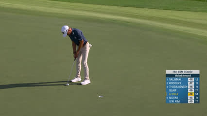 Eric Cole | Round 3 | 13th hole | Shot 4 | 2025 The RSM Classic