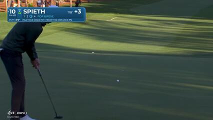 Jordan Spieth | Round 2 | 10th hole | Shot 4 | 2025 Valspar