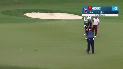 Harry Higgs | Round 2 | 16th hole | Shot 4 | 2025 Mexico Open
