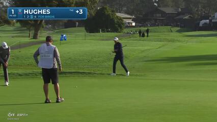 Mackenzie Hughes | Round 3 | 1st hole | Shot 4 | 2025 Genesis