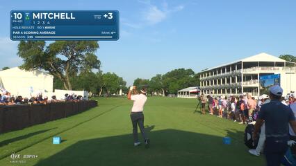 Keith Mitchell | Round 2 | 10th hole | Shot 1 | 2025 Charles Schwab
