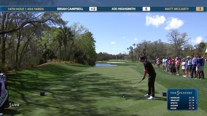 Matt McCarty | Round 1 | 14th hole | Shot 1 | 2025 THE PLAYERS