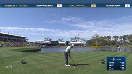 Emiliano Grillo | Round 1 | 17th hole | Shot 1 | 2025 THE PLAYERS