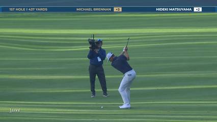 Michael Brennan | Round 4 | 1st hole | Shot 2 | 2026 THE PLAYERS