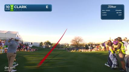 Wyndham Clark | Round 1 | 10th hole | Shot 1 | 2026 WM Phoenix Open