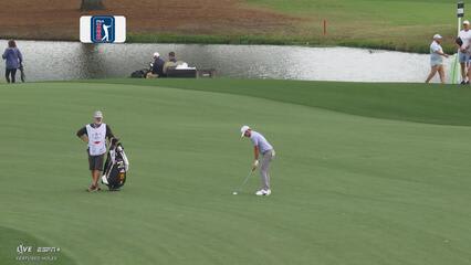 Jacob Bridgeman | Round 2 | 17th hole | Shot 2 | 2025 Houston Open