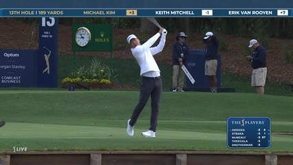 Michael Kim | Round 2 | 13th hole | Shot 3 | 2026 THE PLAYERS