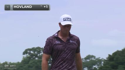 Viktor Hovland | Round 1 | 4th hole | Shot 4 | 2025 TOUR Championship