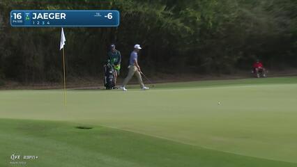 Stephan Jaeger | Round 2 | 16th hole | Shot 3 | 2025 Mexico Open