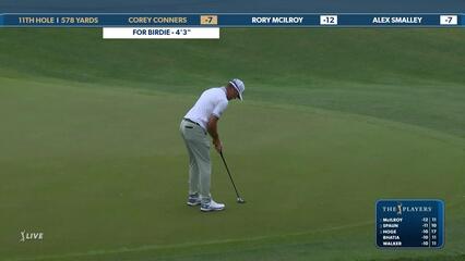 Corey Conners | Round 4 | 11th hole | Shot 4 | 2025 THE PLAYERS