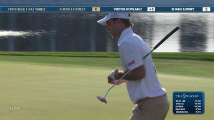 Russell Henley | Round 2 | 16th hole | Shot 3 | 2025 THE PLAYERS