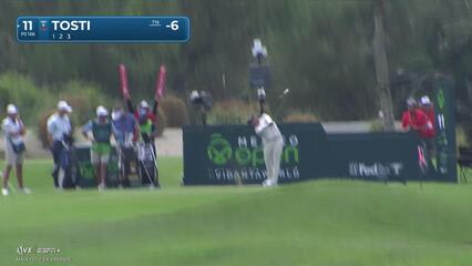 Alejandro Tosti | Round 2 | 11th hole | Shot 1 | 2025 Mexico Open