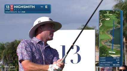 Joe Highsmith | Round 2 | 13th hole | Shot 1 | 2026 Cognizant Classic