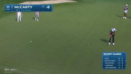 Matt McCarty | Round 2 | 11th hole | Shot 2 | 2025 Rocket Classic