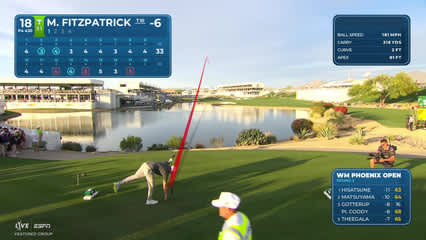 Matt Fitzpatrick | Round 2 | 18th hole | Shot 1 | 2026 WM Phoenix Open