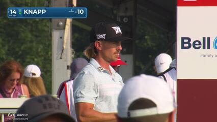 Jake Knapp | Round 2 | 14th hole | Shot 1 | 2025 3M Open
