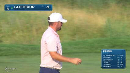 Chris Gotterup | Round 2 | 13th hole | Shot 3 | 2025 3M Open